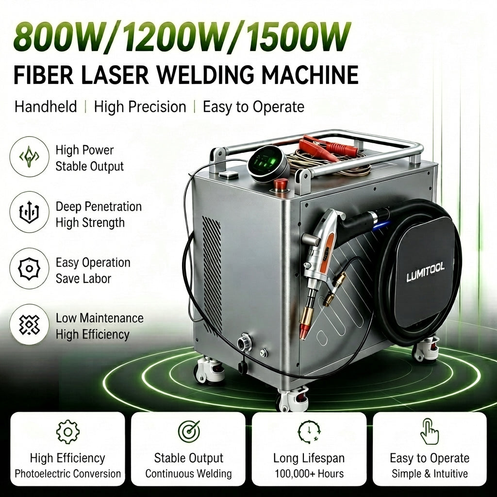 Lumitool 3 In 1 800W 1200W 1500W Fiber Laser Welding Machine