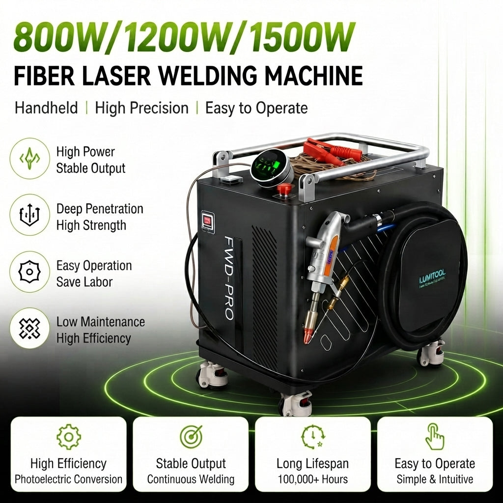 Lumitool 3 In 1 800W 1200W 1500W  Fiber Laser Welding Machine