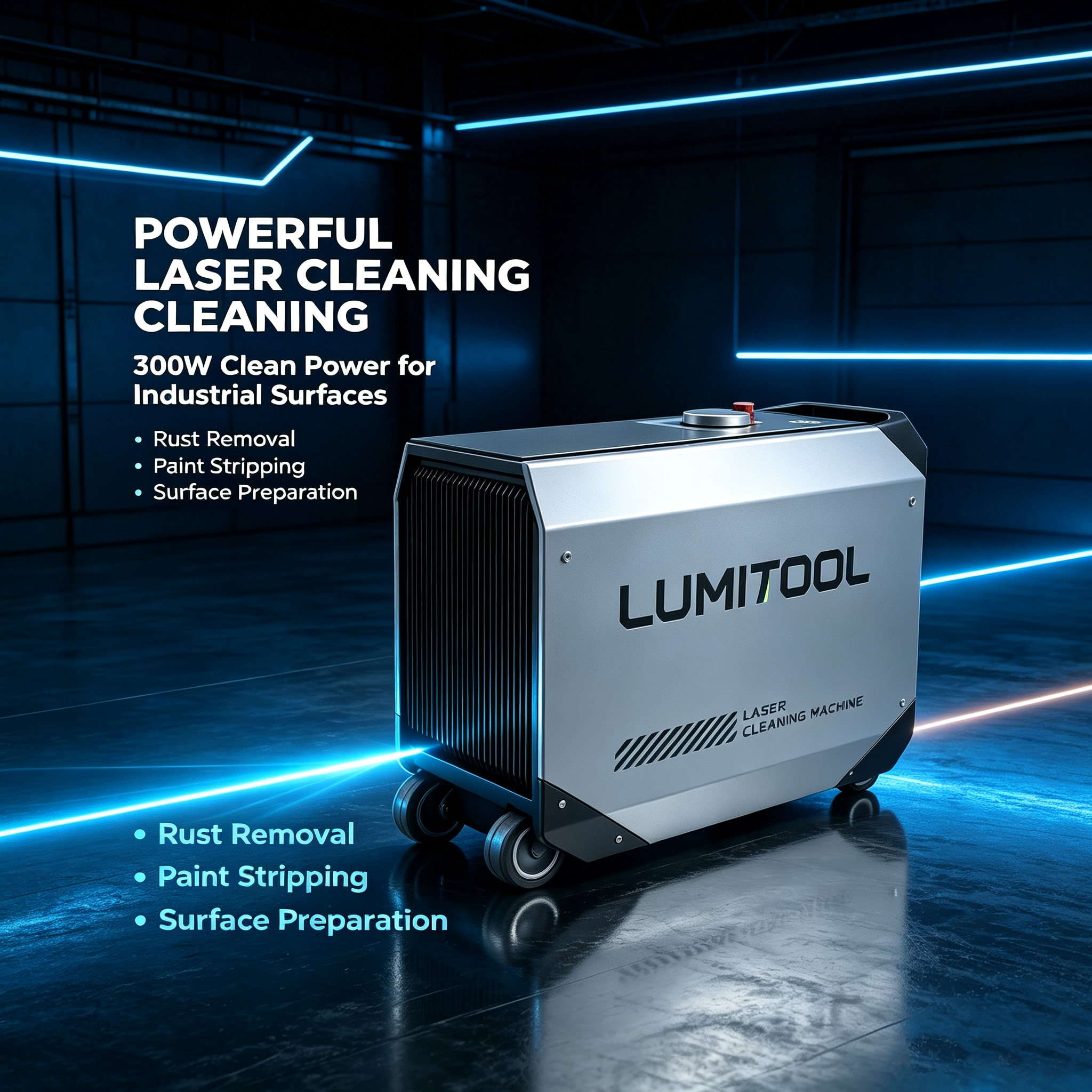 LumiTool Pulsed Laser Cleaner